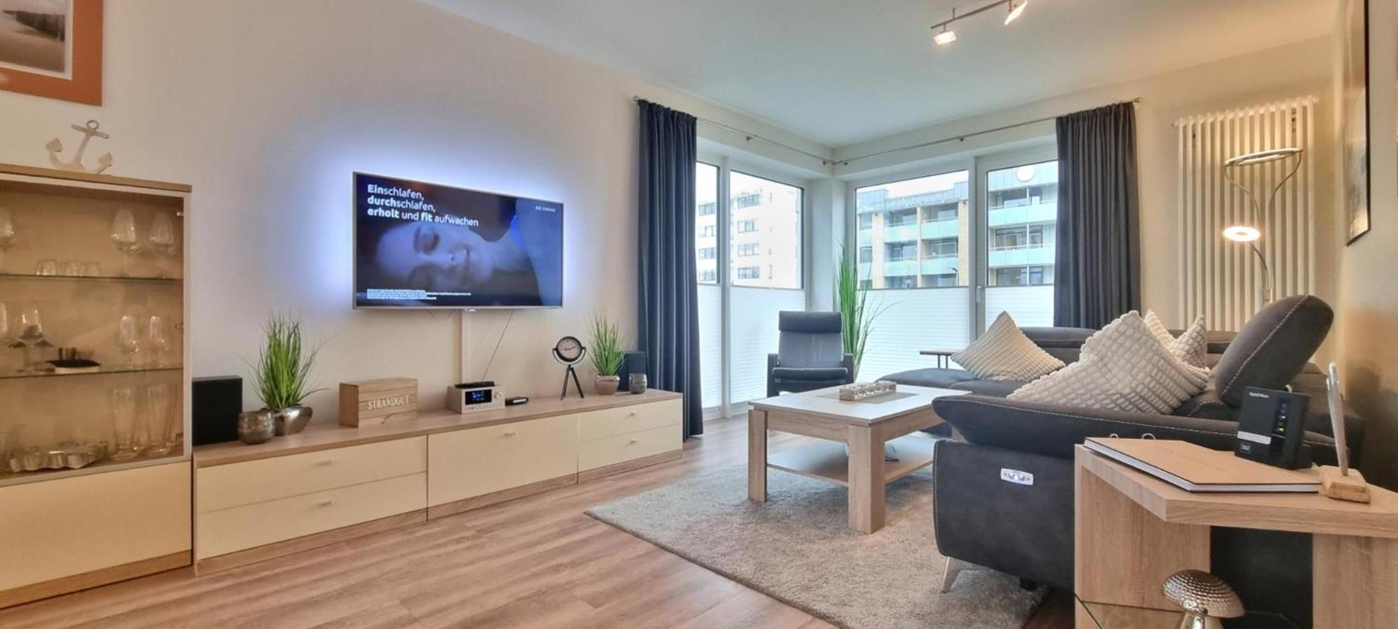 Strandgut Inkl Saisonstrandkorb Und Waesche Set Apartment Heiligenhafen